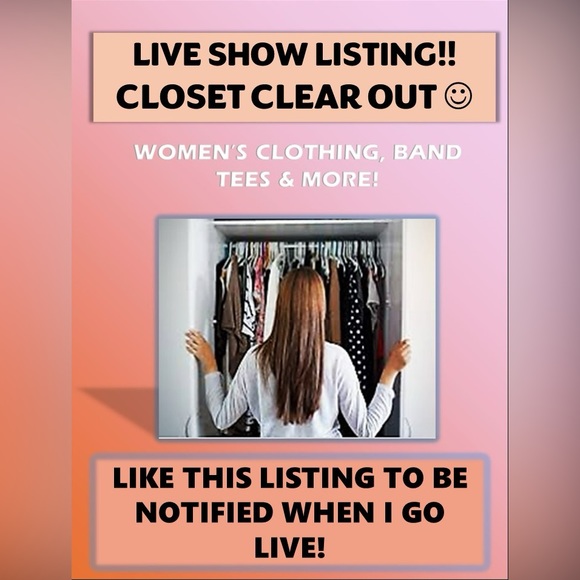 MY FIRST Ever LIVE SHOW LISTING! - Picture 1 of 1